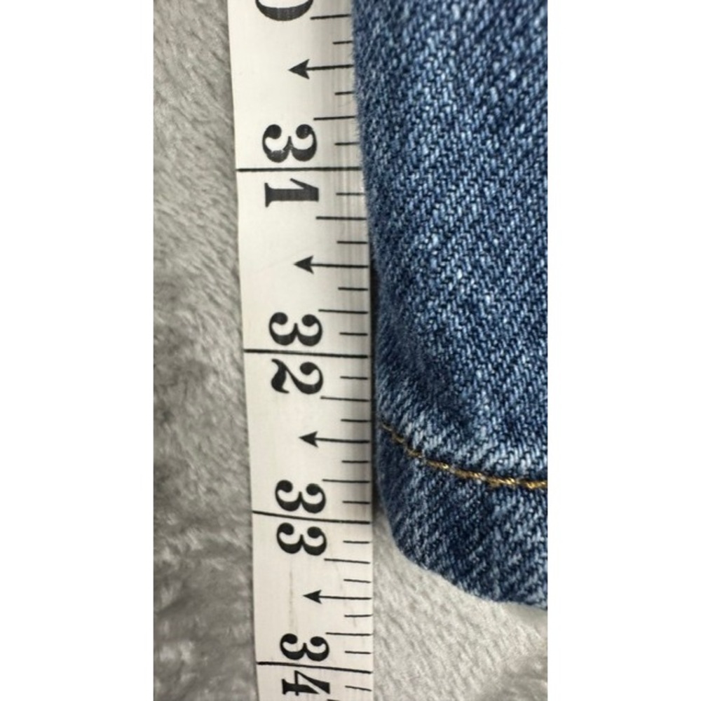 Levi's Jeans Mens 38x34 550 Relaxed Fit Tapered‎ Leg Medium Wash Blue Denim - Picture 5 of 10
